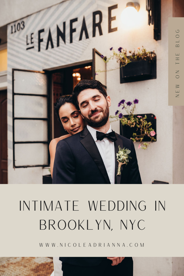 Intimate Brooklyn wedding