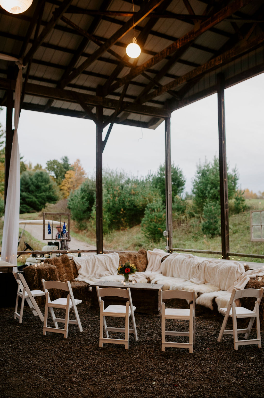 Beautiful Fall Wedding at Rustic Ridge View Farm