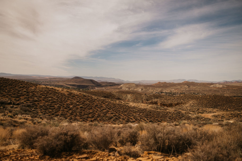 Utah desert zion