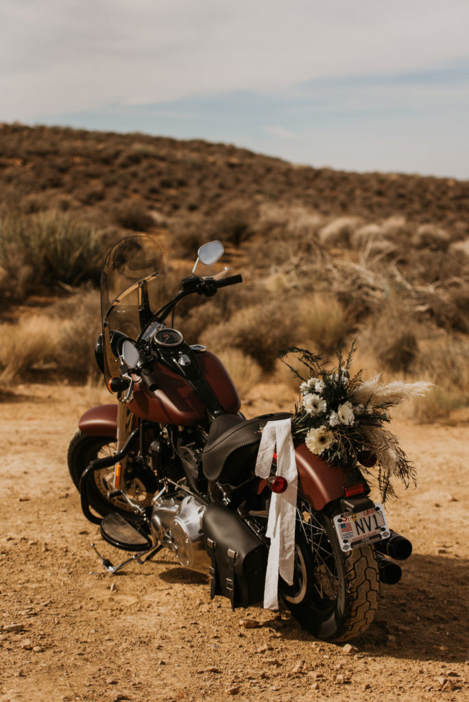 Motorcycle in Zion Utah